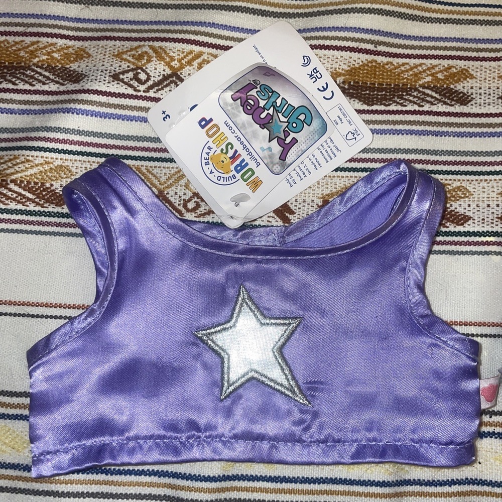 Build‎ A Bear BAB Honey Girls Two Piece Outfit